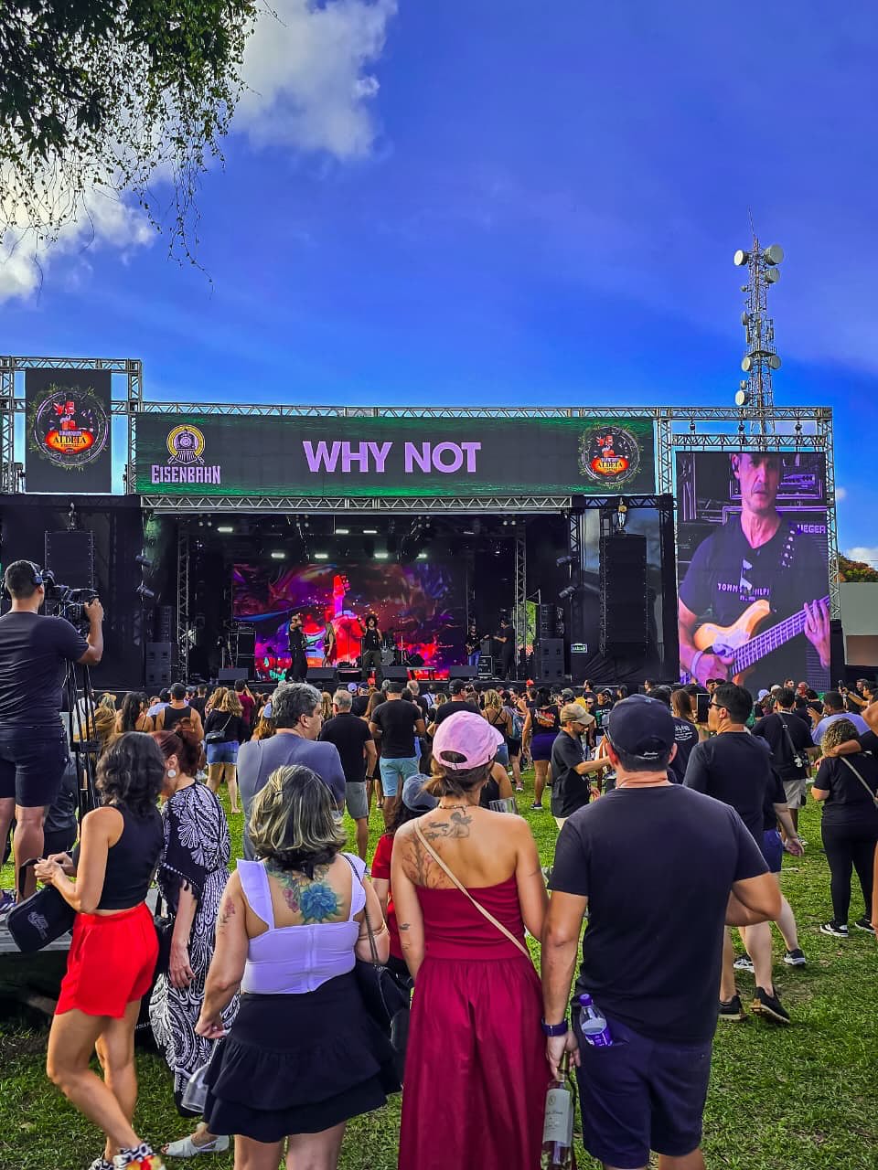 Why Not em palco de festival